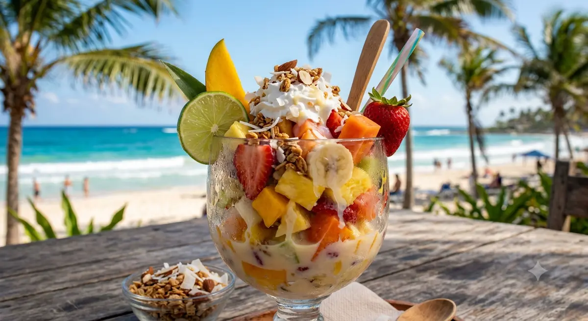 Tropical Escamocha (Mexican Fruit Salad)